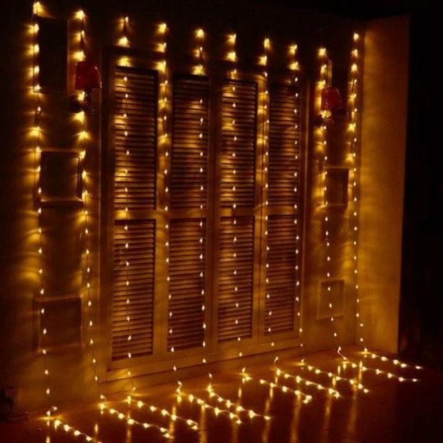 Гірлянда штора водоспад Hit 3х2 м світлодіодна Білий теплий (11-0127411214)