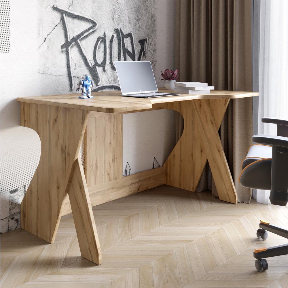 Стол геймерский Lion Крид для компьютера и ноутбука 130х80х74,5 Дуб Аппалачи (Lion-041719) Стол геймерский Lion Крид для компьютера и ноутбука 130х80х74,5 Дуб Аппалачи (Lion-041719)