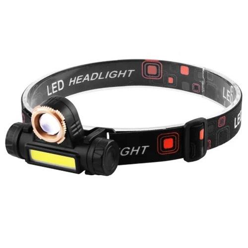 Налобный фонарь Led Headlight 874-XPE+COB аккумуляторный (t361)