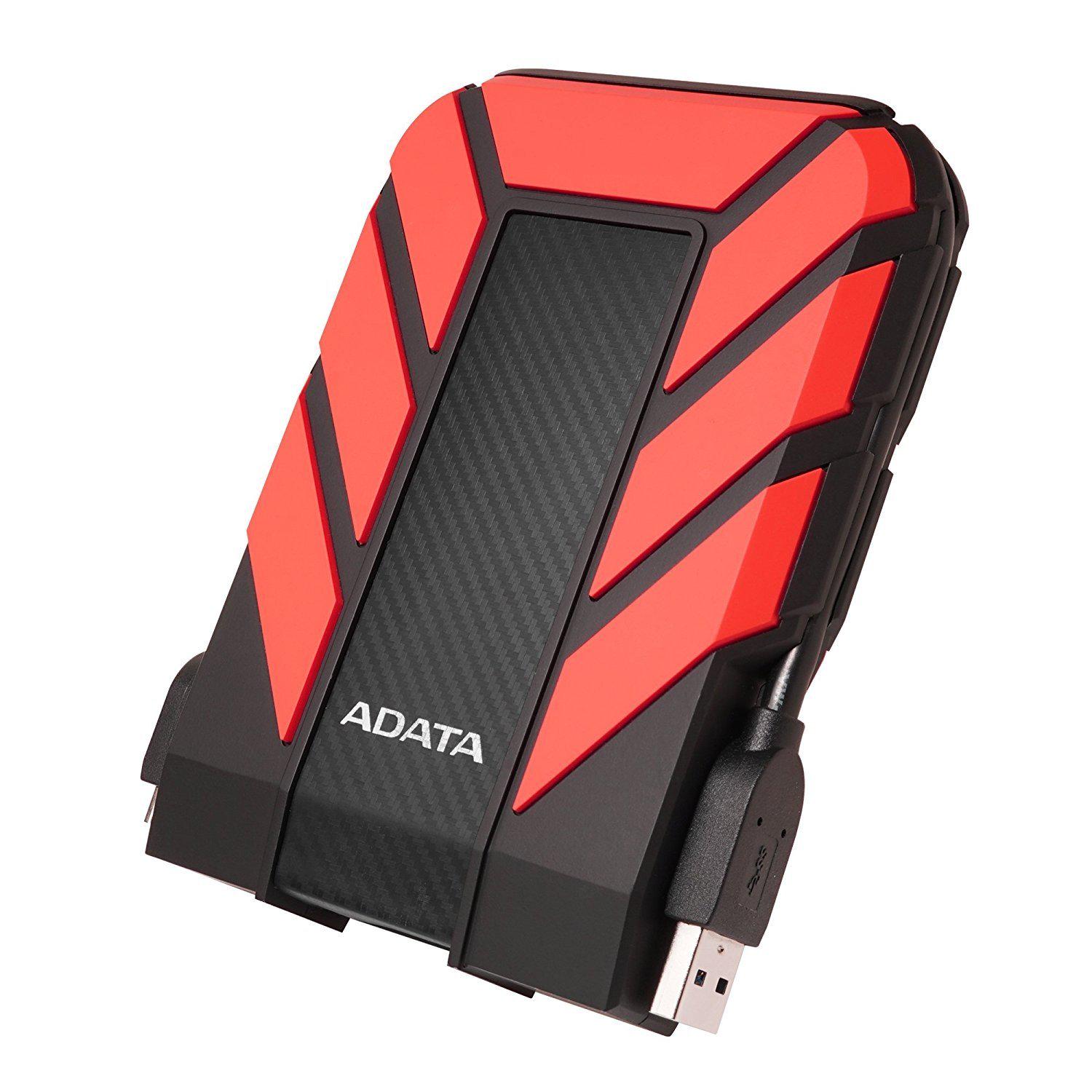 Зовнішній жорсткий диск ADATA DashDrive Durable HD710 Pro 1 TB Red AHD710P-1TU31-CRD (68770)