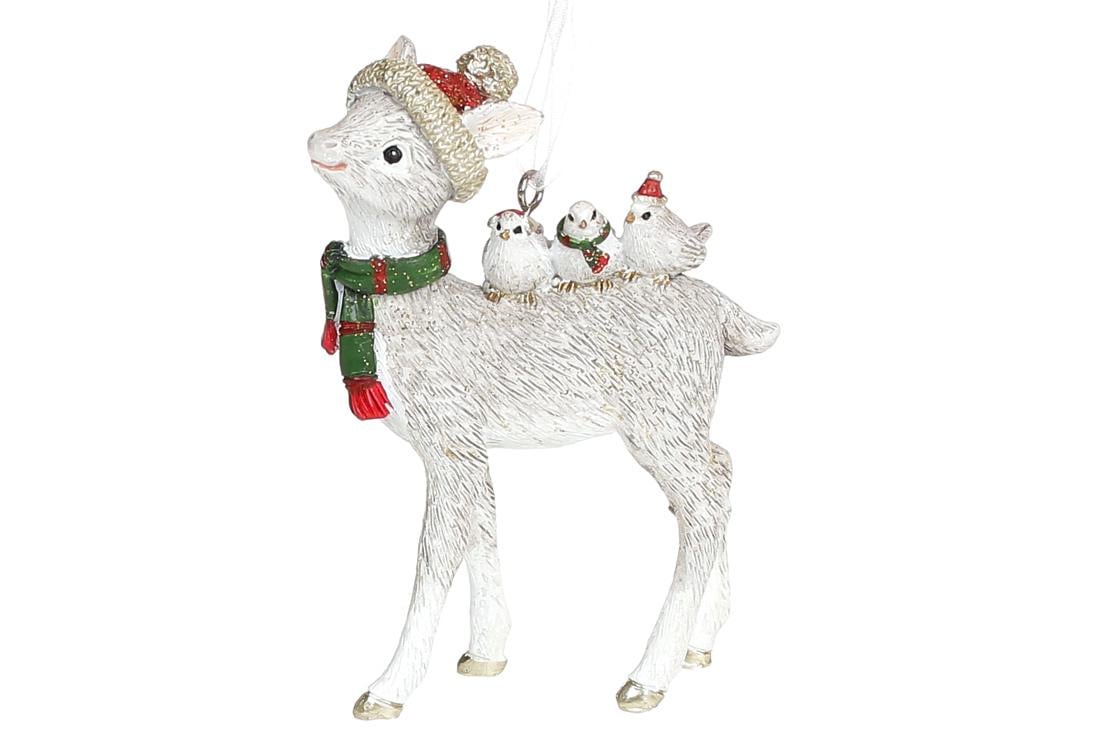 Декоративная фигурка на подвесе BonaDi Лесные друзья 9 см (707-984)