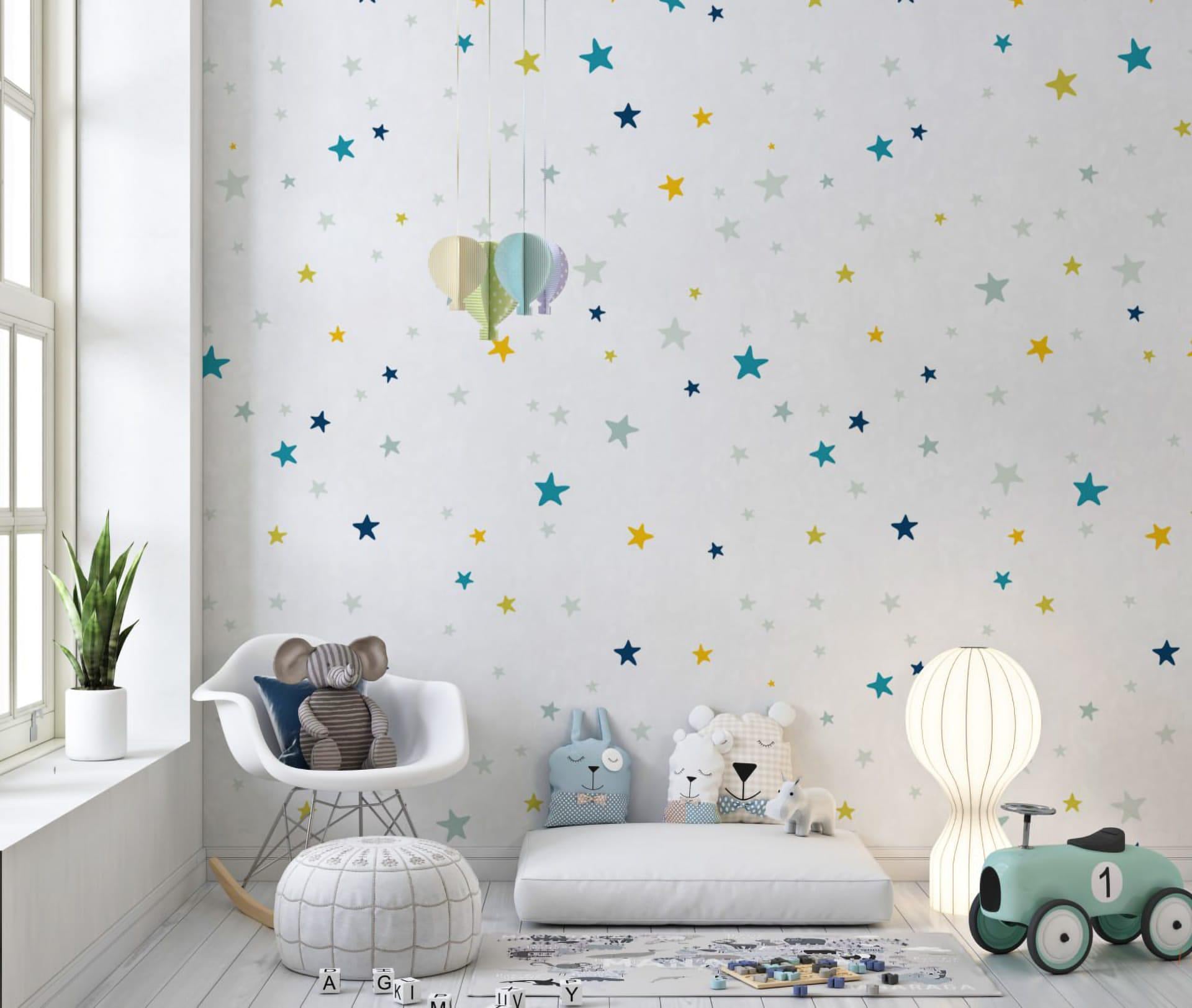 Фотообои флизелиновые Styleo Print-walls Звездочки 095 300х200 см (Pw-095)