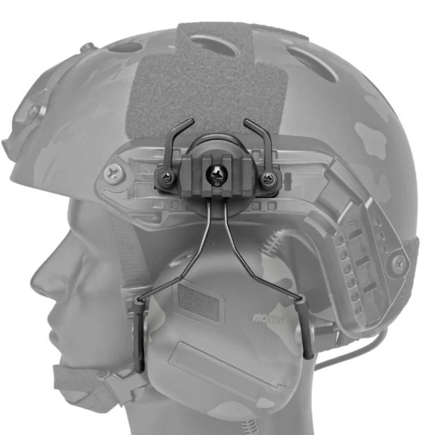 Кріплення-адаптери Чебурашка Wosport на шолом для навушників Earmor/Impact/Walkers 2 шт. (MK001031) - фото 2