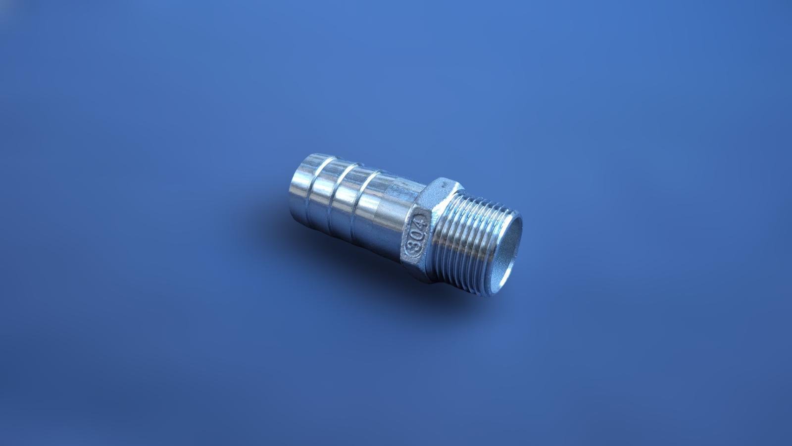 Штуцер шланговый резьбовой DN20 AISI304 BSPP Class-150 елка н/ж сталь 25 мм 3/4" (29203305) - фото 10 Штуцер шланговый резьбовой DN20 AISI304 BSPP Class-150 елка н/ж сталь 25 мм 3/4" (29203305) - фото 10