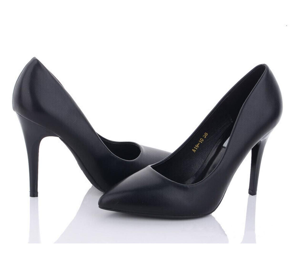 Туфли женские Loretta р. 38 Черный (A19-10)