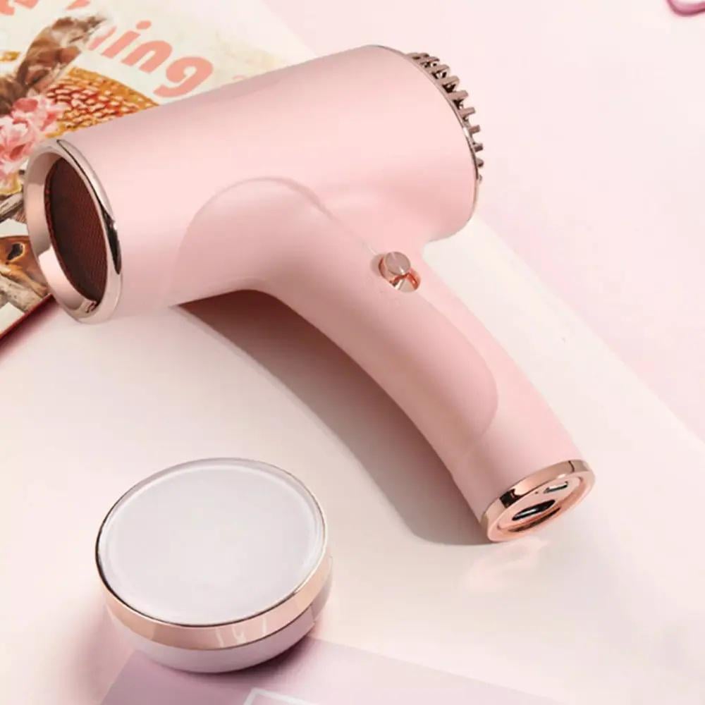 Фен для волос беспроводной с аккумулятором 2600 мА/ч Розовый (29896937) - фото 4 Фен для волос беспроводной с аккумулятором 2600 мА/ч Розовый (29896937) - фото 4