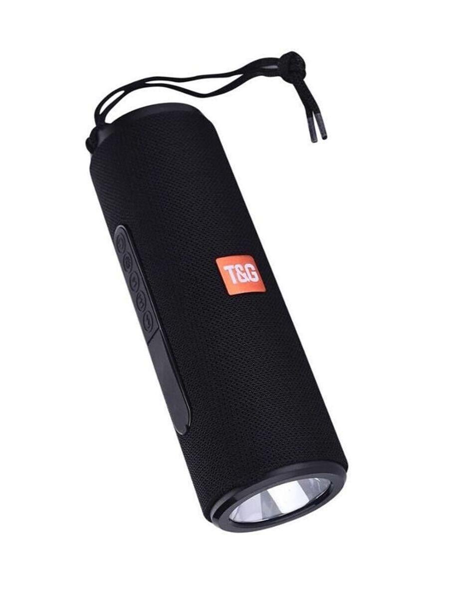 Колонка портативная XPRO TG 604 с фонариком 5 Вт USB/AUX/FM/Bluetooth Черный (TG604lamp)