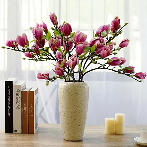 Ветви магнолии декоративные 3 шт. (G00028) - фото 3 Ветви магнолии декоративные 3 шт. (G00028) - фото 3