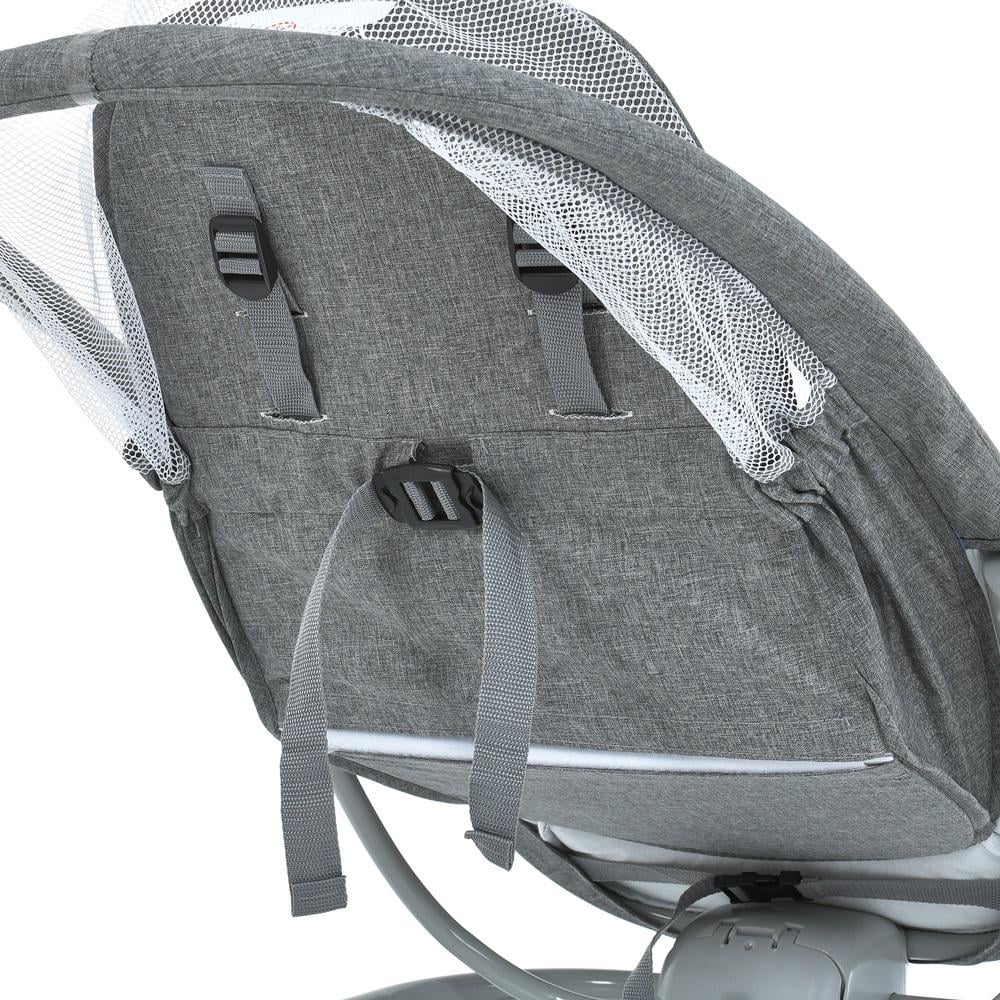 Заколисуючий центр-шезлонг 8112 Темно-сірий - фото 10 Заколисуючий центр-шезлонг 8112 Темно-сірий - фото 10