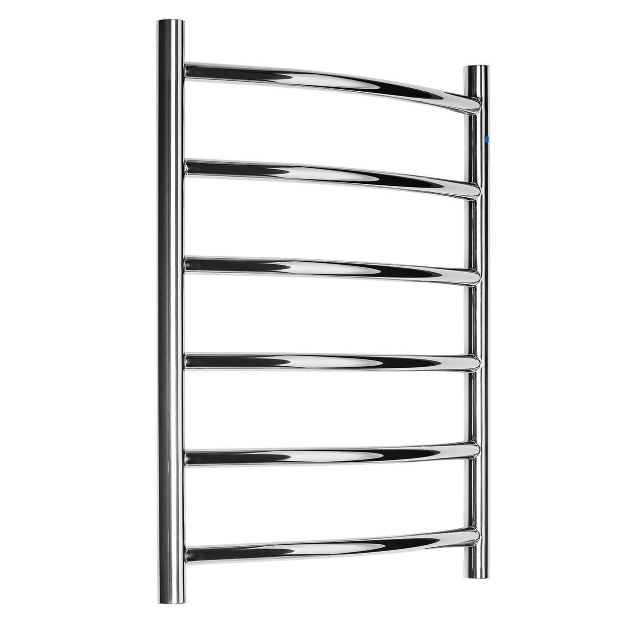 Полотенцесушитель водяной NAVIN Камелия с нижним подключением 500х600 мм Хром