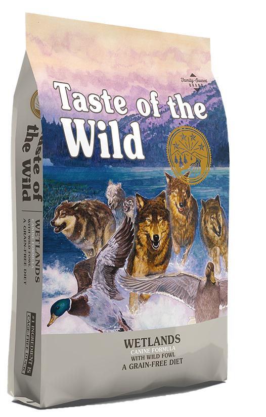 Корм сухой для собак Taste of the Wild Dog Wetlands Canine Formula Duck & Quail 12,2 кг (24149543)