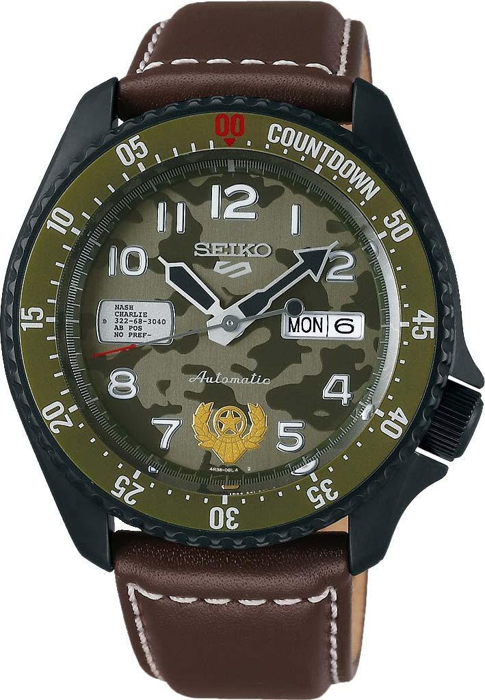 Наручные часы мужские Seiko 5 SRPF21K1 Street Fighter V Guile Limited Edition (1409320443) Наручные часы мужские Seiko 5 SRPF21K1 Street Fighter V Guile Limited Edition (1409320443)