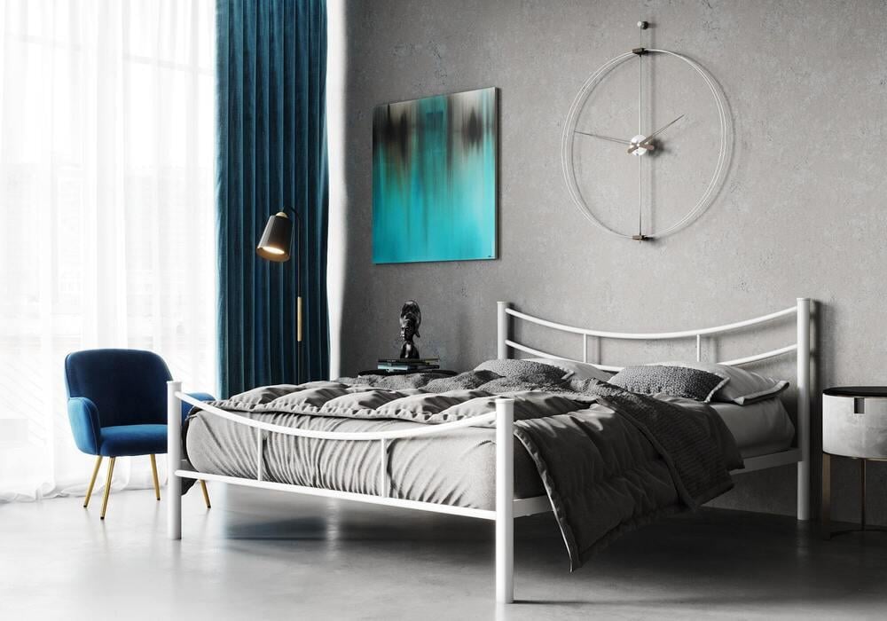 ᐉ Кровать металлическая Fusion Metal Токио-2 120х190 см Белый (10977651 ...