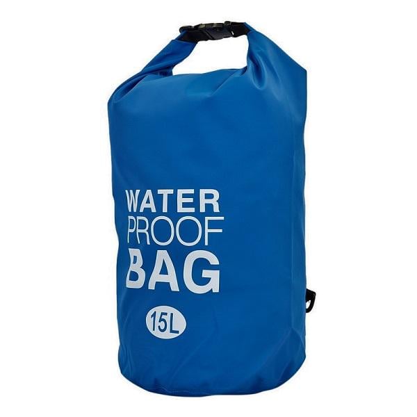 Гермомішок водонепроникний Waterproof Bag 15 л Синій