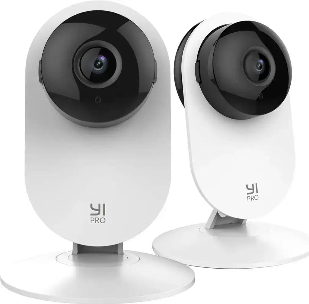 IP-Камеры видеонаблюдения YI Pro 2K Home Camera YYS.62121 Global комплект 2 шт. White (170752)