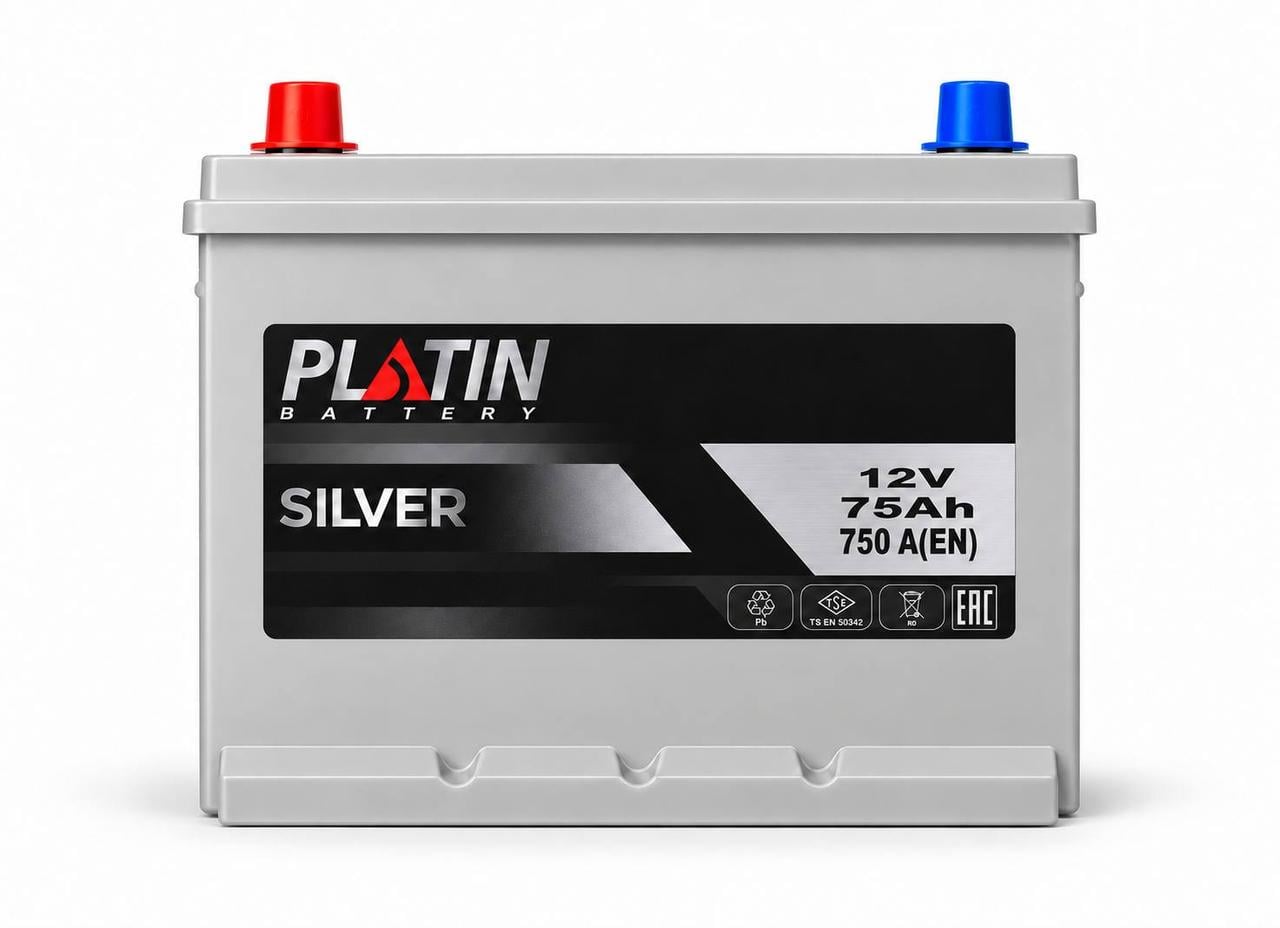 Акумулятор автомобільний Platin Silver Asia 75 Ah 750A L+ 12V (3213318082) Акумулятор автомобільний Platin Silver Asia 75 Ah 750A L+ 12V (3213318082)