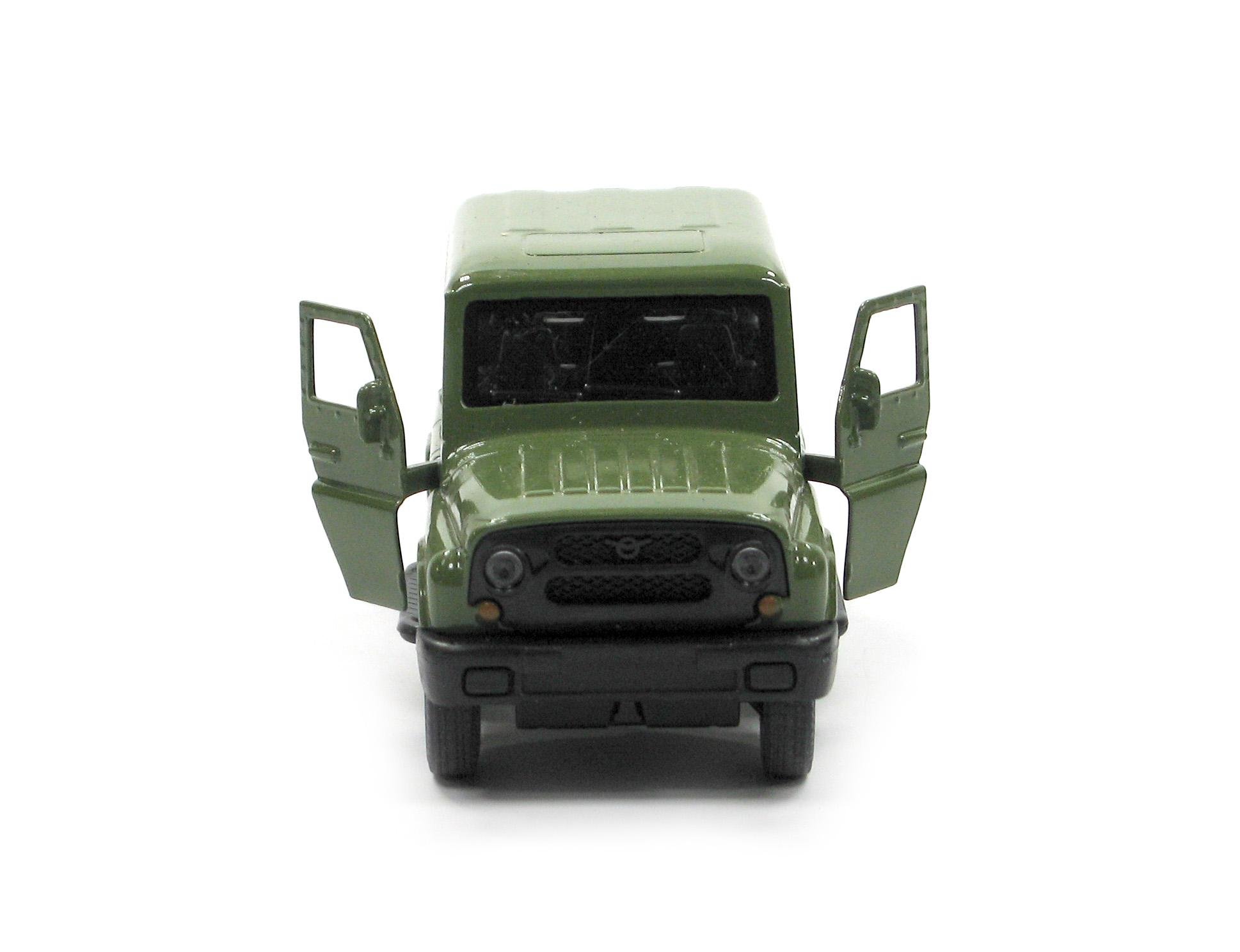 Модель металлическая Автопром УАЗ Hunter 1:32-36 (3277 Green) - фото 7