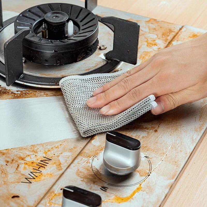 Салфетки SteallDry многоразовые из нержавеющей стали 20х20 см 20 шт. (1672) - фото 3 Салфетки SteallDry многоразовые из нержавеющей стали 20х20 см 20 шт. (1672) - фото 3