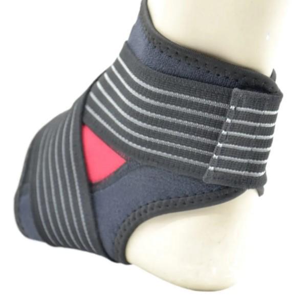 Бандажи на голеностоп Power System PS-6013 Neo Knee Support 1 шт. L Black/Red (PS-6013_L_Black-Red) - фото 3