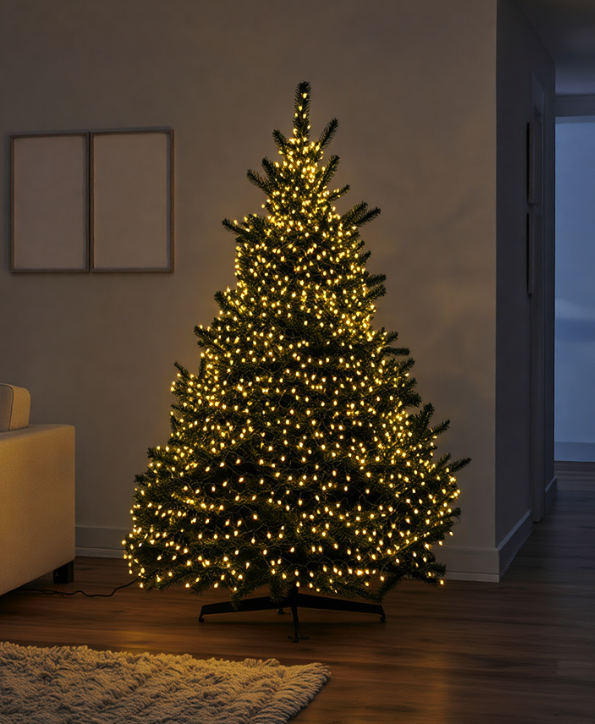 Гирлянда нить уличная 1000 LED 100 м от сети черная нить Желтый - фото 3 Гирлянда нить уличная 1000 LED 100 м от сети черная нить Желтый - фото 3