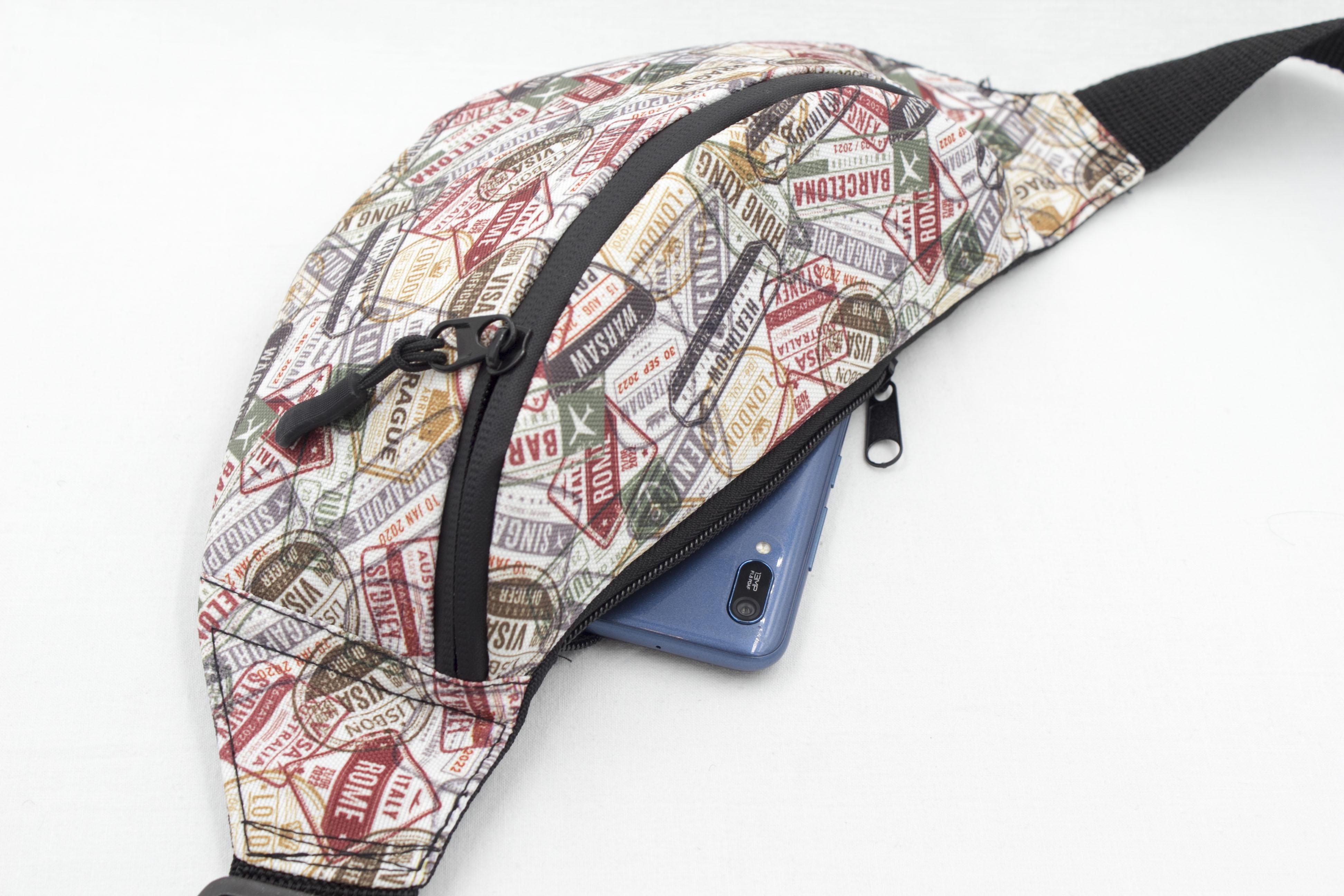 Сумка бананка міста Європи Візи (BT-016) - фото 2