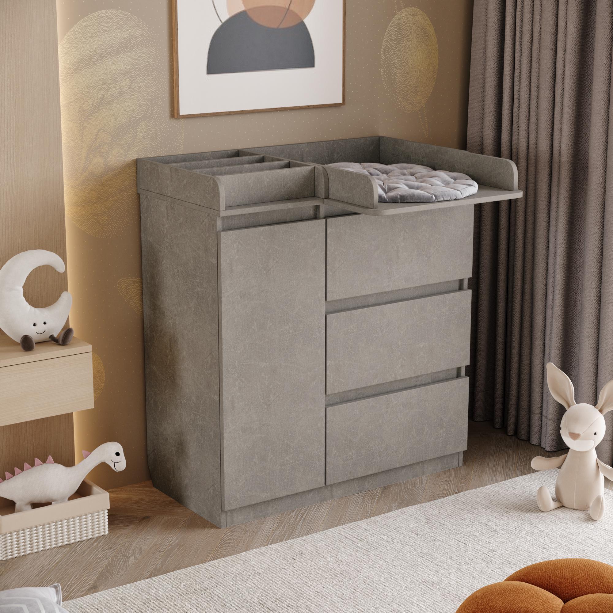 Пеленальный комод Furnigrade ПС-11 90х90х45 см Индастриал (33050762)