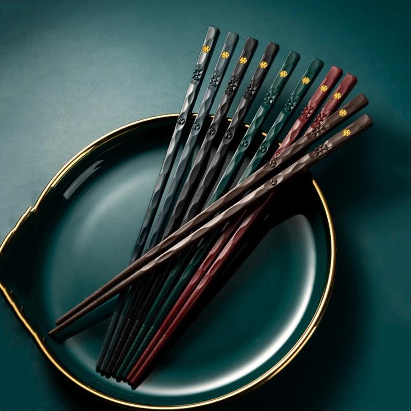 Набор палочек для суши пластиковые многоразовые антискользящие 5 пар Разноцветный (D-0077) - фото 3 Набор палочек для суши пластиковые многоразовые антискользящие 5 пар Разноцветный (D-0077) - фото 3