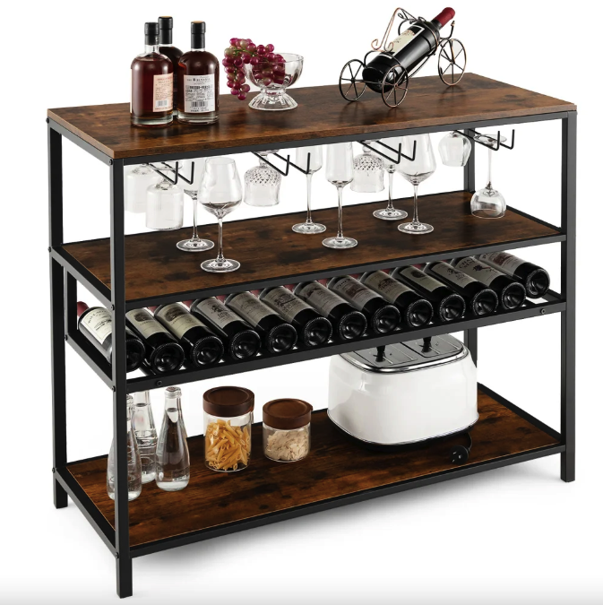 Стіл для кухні Costway Alfred фуршетний (4822)