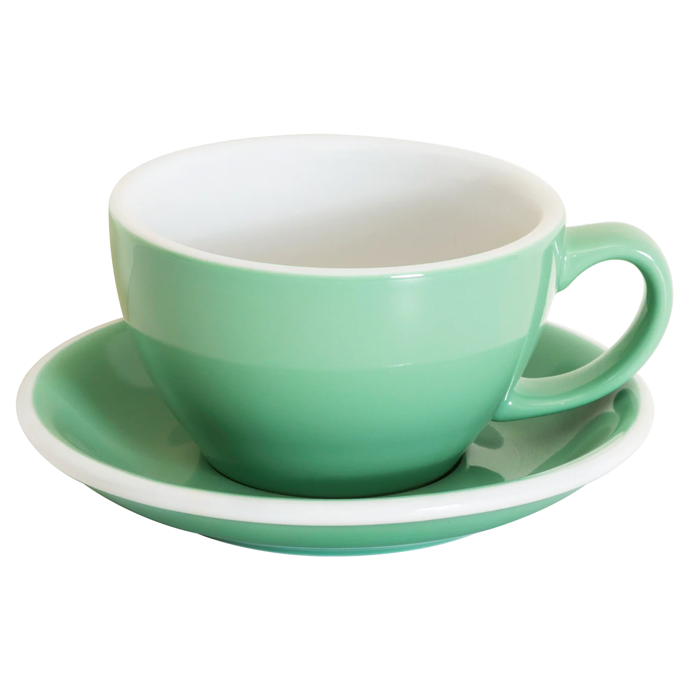 Набор Loveramics EGG Cafe Latte Cup and Saucer чашка и блюдце 300 мл Мята