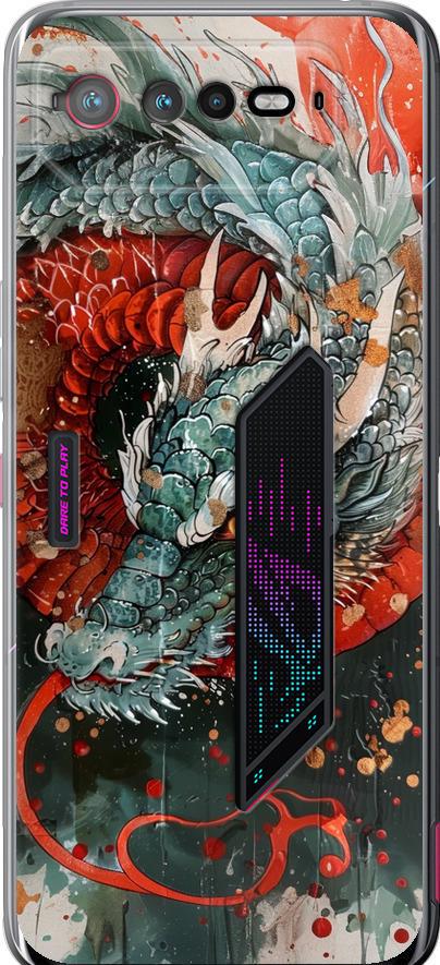 Чехол на Asus Rog Phone 6 Стихия огня (6101u-3401-42517)