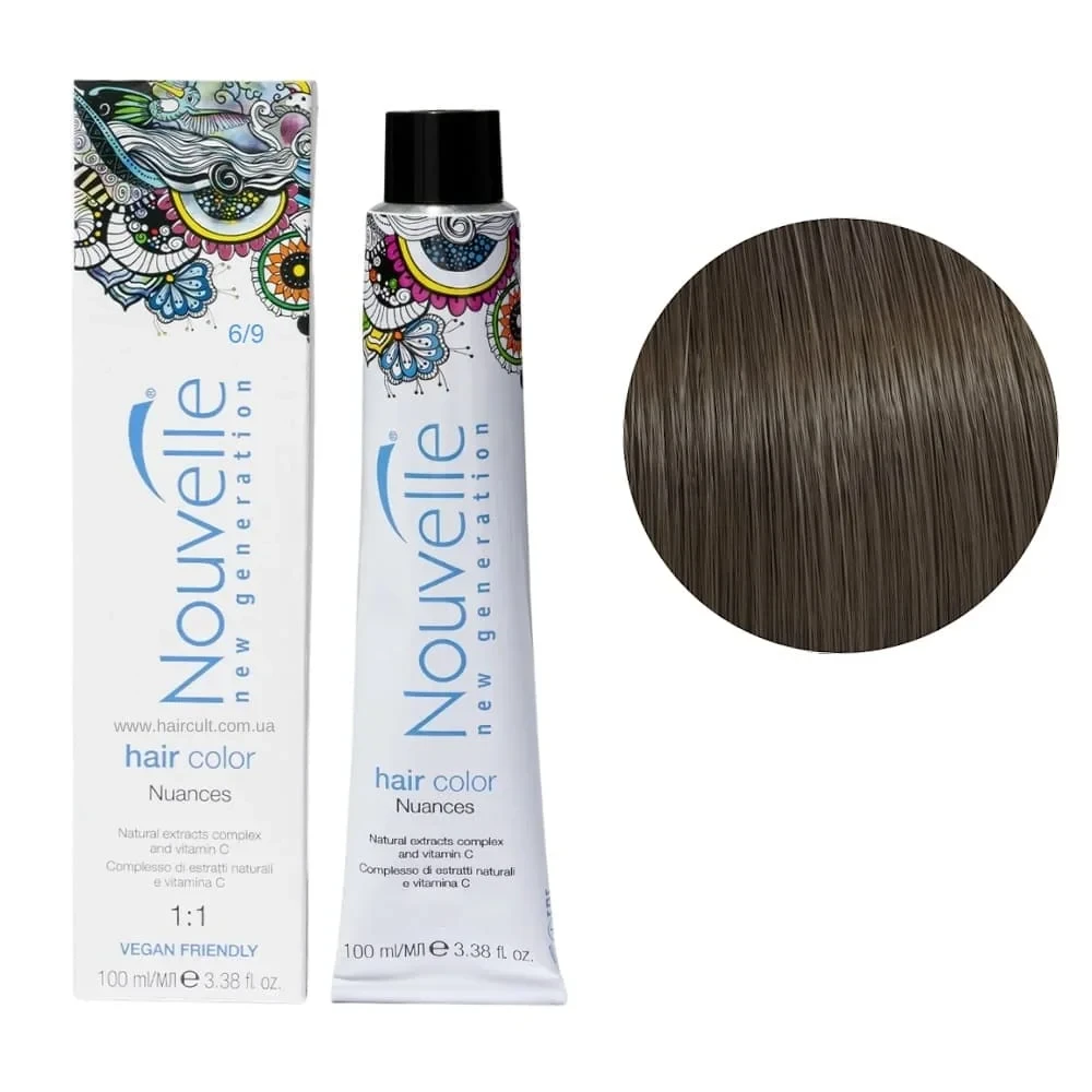 Краска для волос Nouvelle Hair Color 6/9 Темный блонд 100 мл