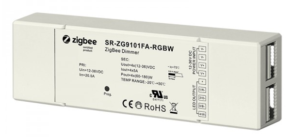 Контроллер-приемник SR-ZG9101FA-RGBW ZigBee (17838) Контроллер-приемник SR-ZG9101FA-RGBW ZigBee (17838)
