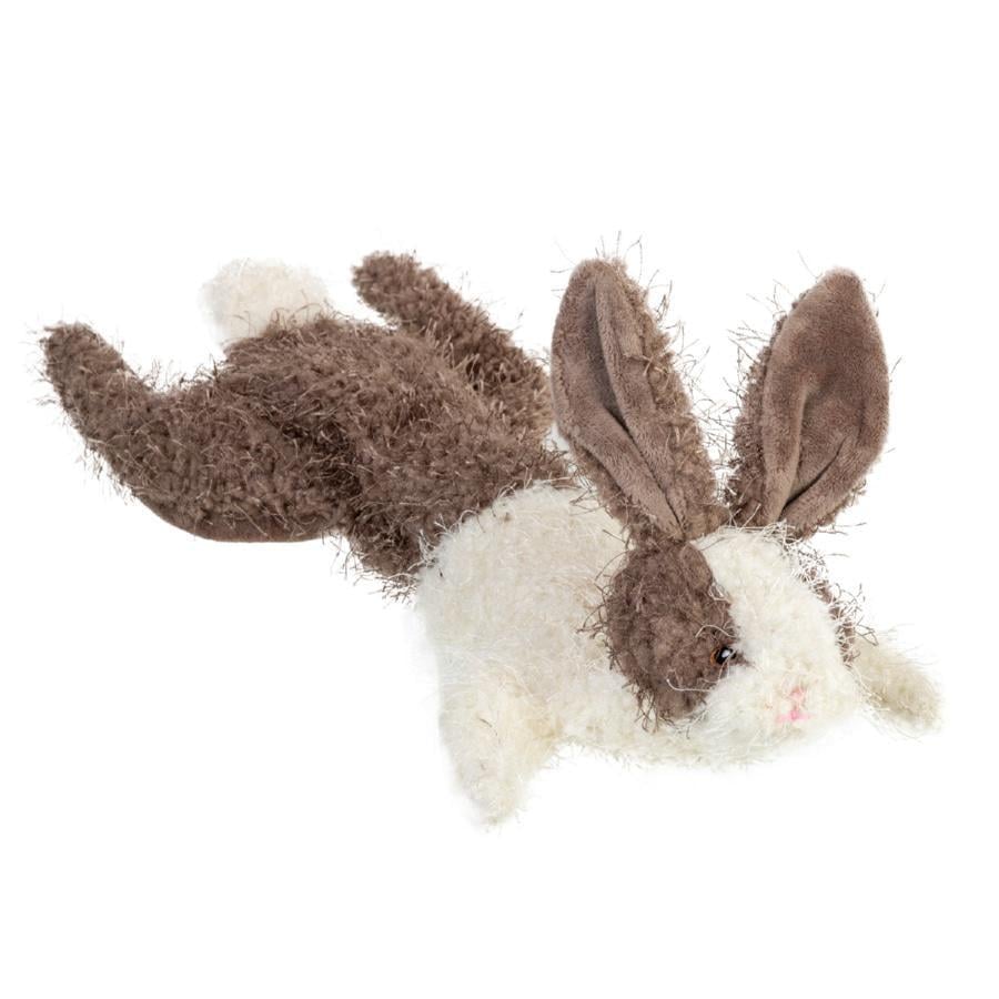 Игрушка для собак GiGwi Plush Заяц шкурка с пищалкой 47 см