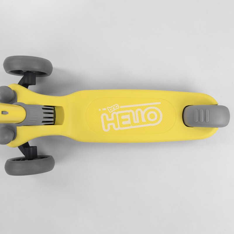 Самокат триколісний Best Scooter D-0449 3 колеса PU зі світлом Жовтий - фото 5 Самокат триколісний Best Scooter D-0449 3 колеса PU зі світлом Жовтий - фото 5