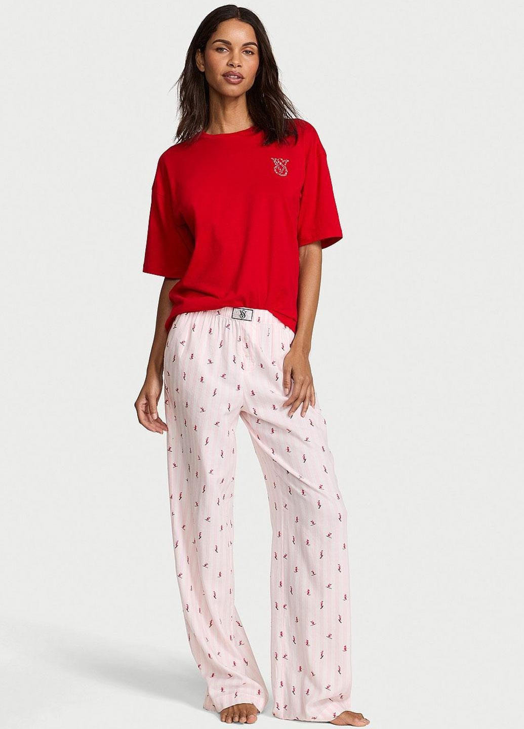 Пижама со стразами Victoria's Secret L Разноцветный (7000R430142QBJL.R) Пижама со стразами Victoria's Secret L Разноцветный (7000R430142QBJL.R)