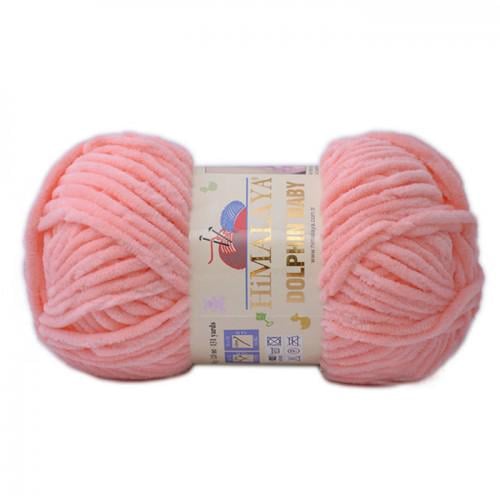 Пряжа велюровая Himalaya Dolphin Baby 80323 персиковая (2435) Пряжа велюровая Himalaya Dolphin Baby 80323 персиковая (2435)