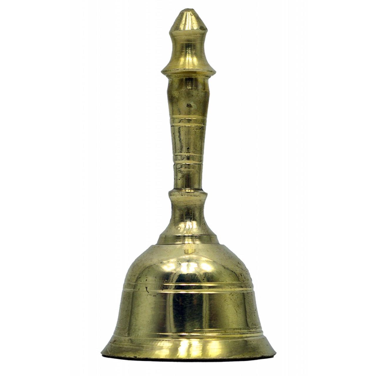 Колокол с ручкой d-4,4/h-9,5 см Бронзовый (18309)