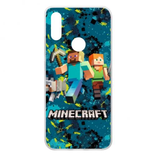 Чехол для Xiaomi Redmi 7 Minecraft Steve Alex And Dog (6848340-46-134799) - фото 1