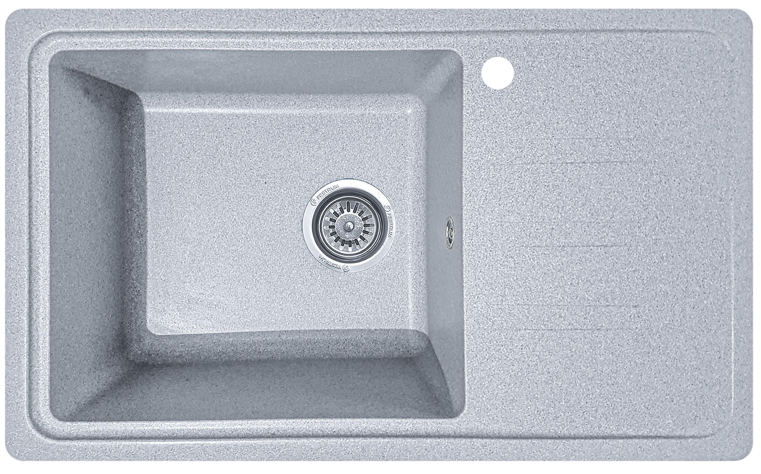 Мийка кухонна Valetti 63R 695х425 мм Сірий