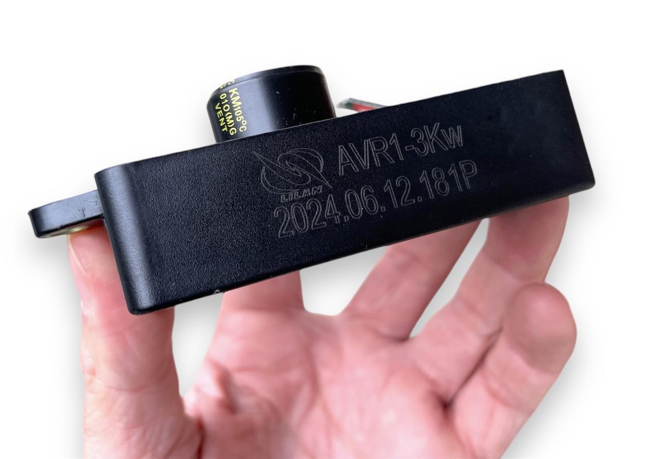 Регулятор напруги АВР PREMIUM AVR шоколадка прямокутний для генератора 2 кВт-3 кВт 220мкф 250V - фото 8