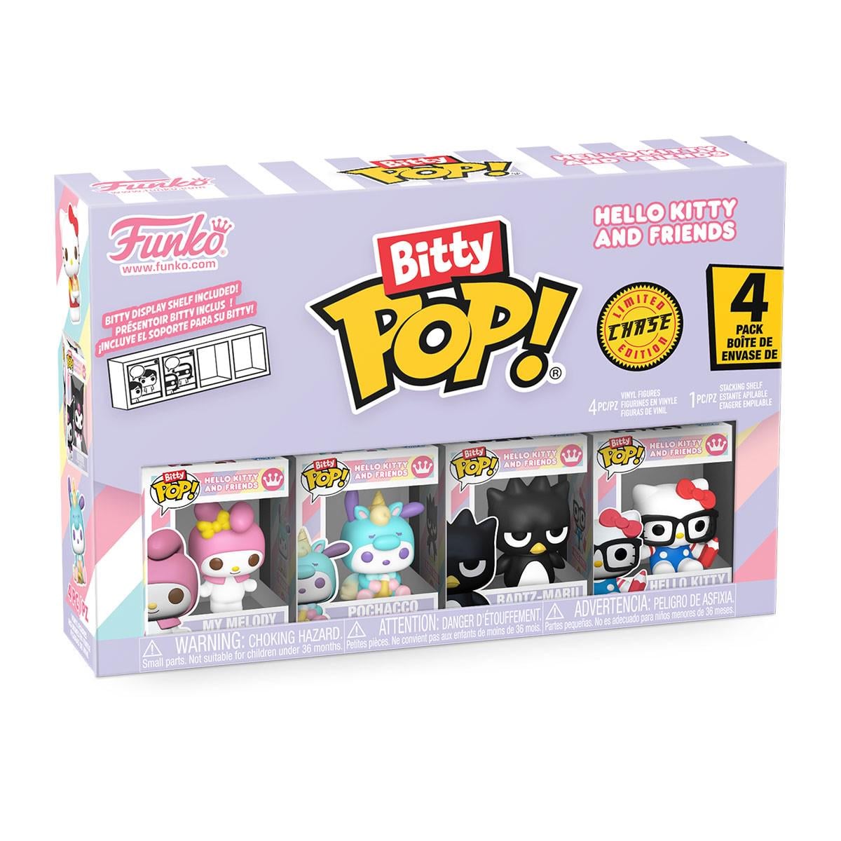 Набір ігрових фігурок BITTY POP! Sanrio Моя Мелоді 4 фігурки (85716)
