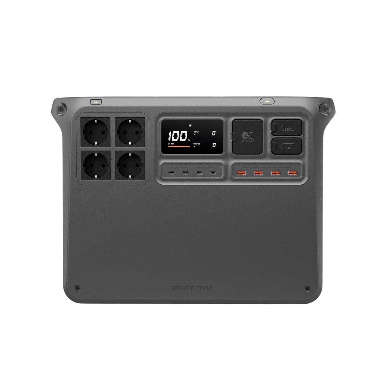 Зарядна станція DJI Power 2000 DYM2000H 3000 Вт 2048 Вт/год LiFePO4 230V (38129389) Зарядна станція DJI Power 2000 DYM2000H 3000 Вт 2048 Вт/год LiFePO4 230V (38129389)