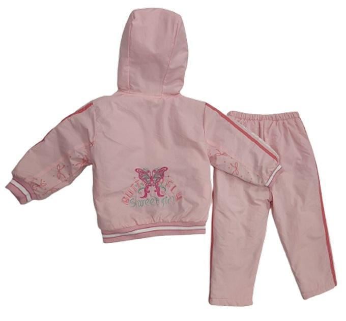 Куртка и штаны демисезонные для новорожденных для девочки Shitailu 00201 92 см Светло-розовый (306701_92) - фото 2 Куртка и штаны демисезонные для новорожденных для девочки Shitailu 00201 92 см Светло-розовый (306701_92) - фото 2