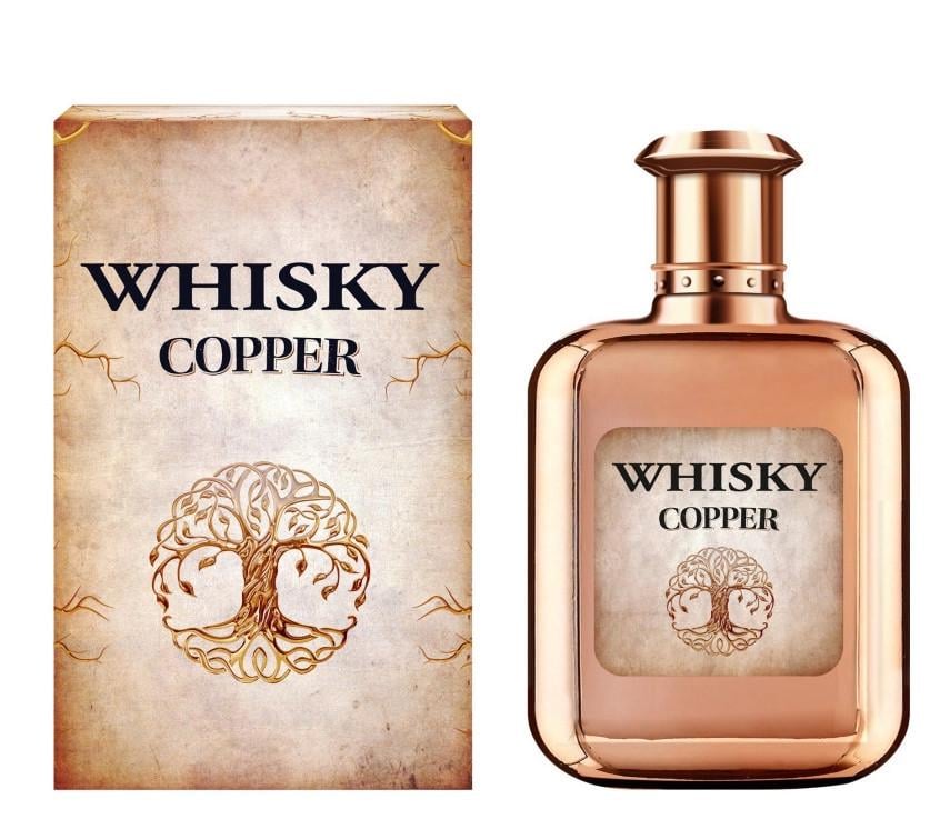 Туалетная вода мужская Whisky Copper Evaflor 100 мл