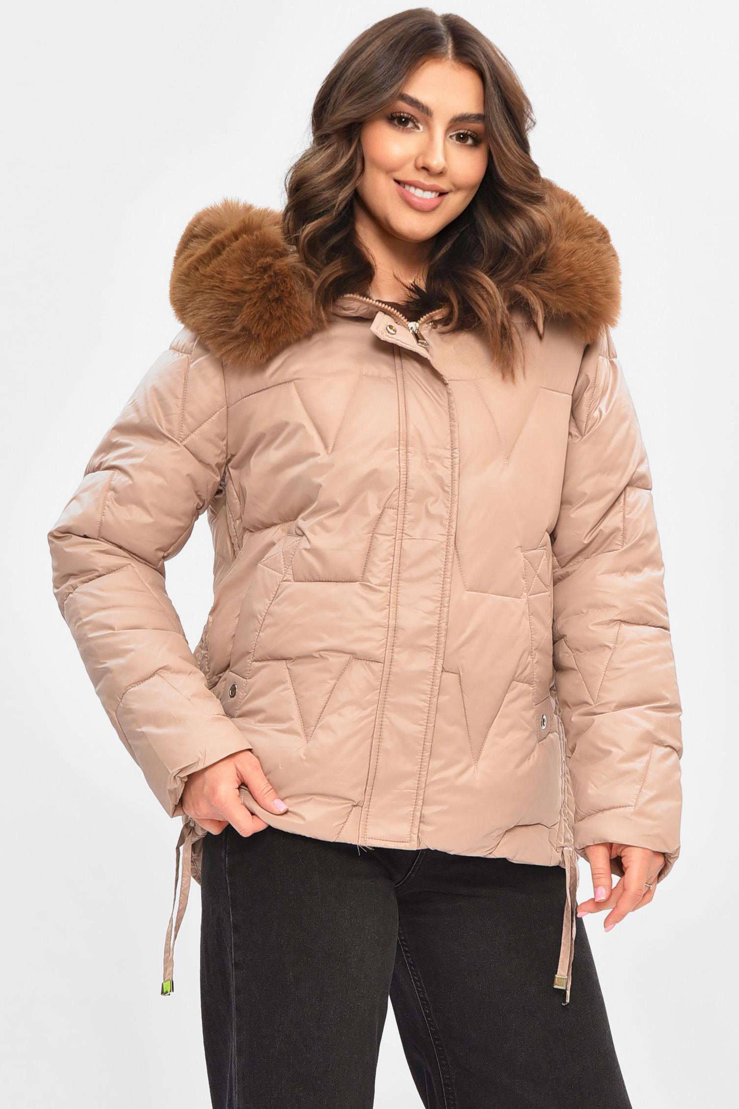 Куртка жіноча демісезонна S Світло-бежевий (206967)