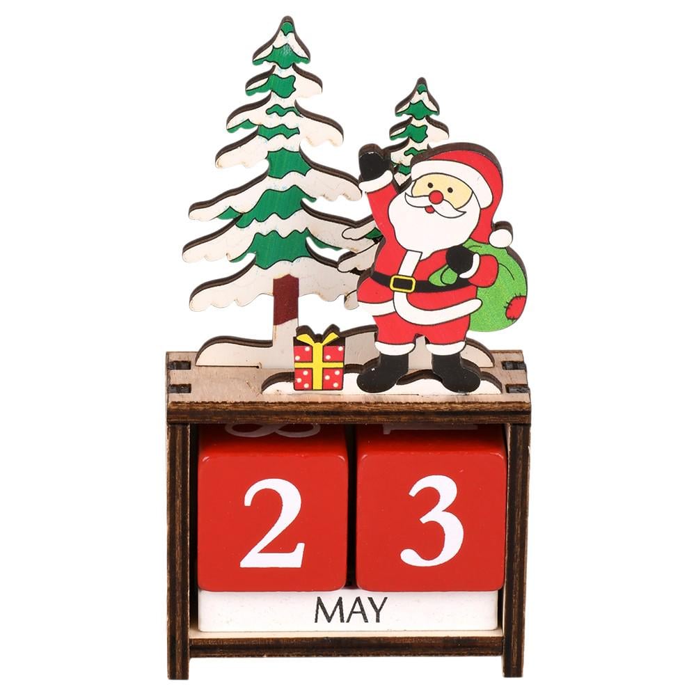 Календарь новогодний Calendar R33801 7х12 см Красный с белым/Зеленый (30651978)