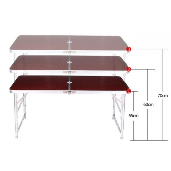 Стол для пикника Folding Table с 4 стульями (2-RB708) - фото 5