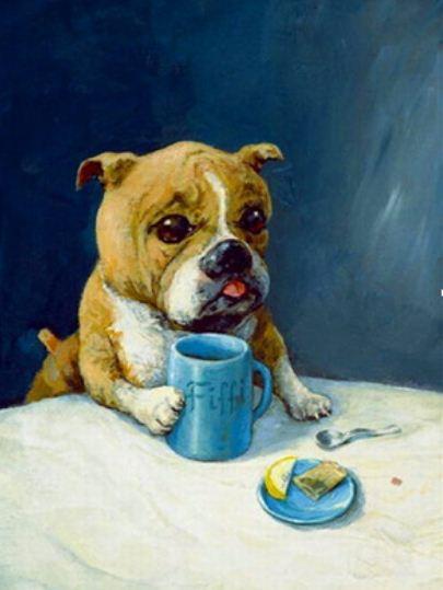 Картина по номерам Josef Otten Животные Dog 40х50 см в термопакете (6022EOTG_O-mt)