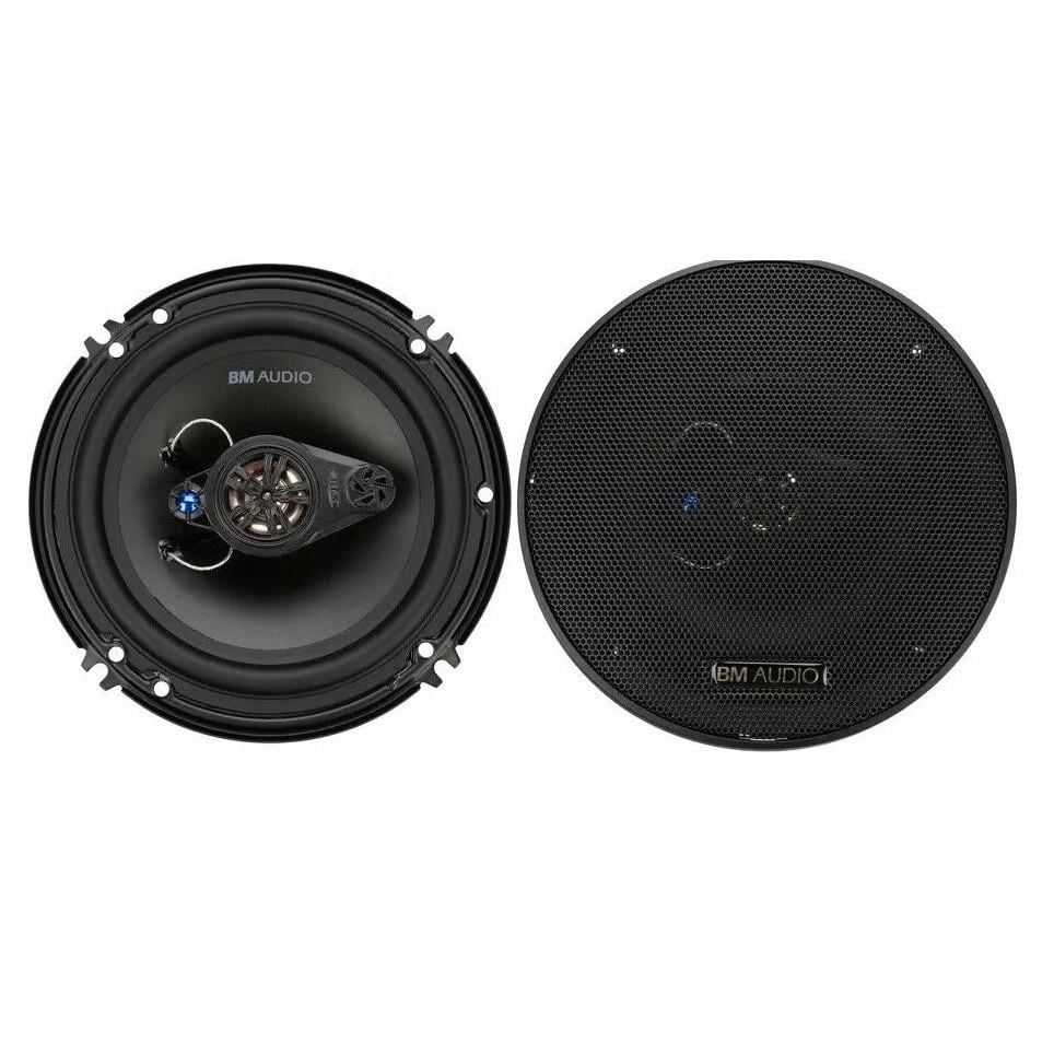 Колонки автомобильные Boschmann BM Audio JX-6688 четырехполосные 350W 16 см Black (3_05839)