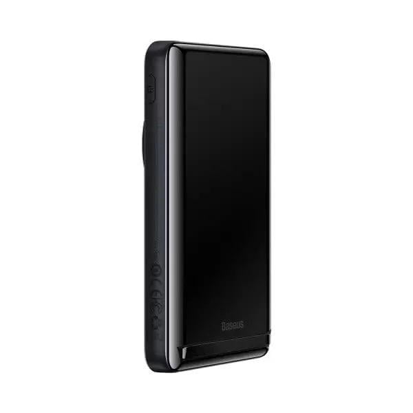 Павербанк з бездротовою зарядкою BASEUS Magnetic Bracket Wireless Fast Charge 10000 mAh 20W 3A QC3.0+PD3.0 Black - фото 8